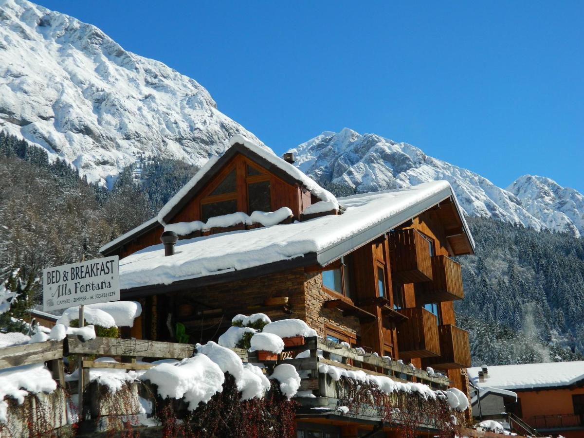 B&B Alla Fontana Lozio Bagian luar foto